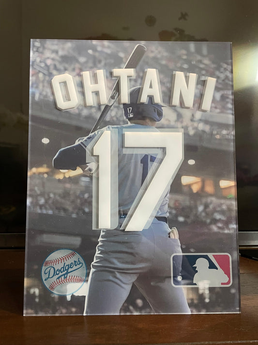 CUADRO DECORATIVO EN ACRÍLICO OHTANI (DODGERS)