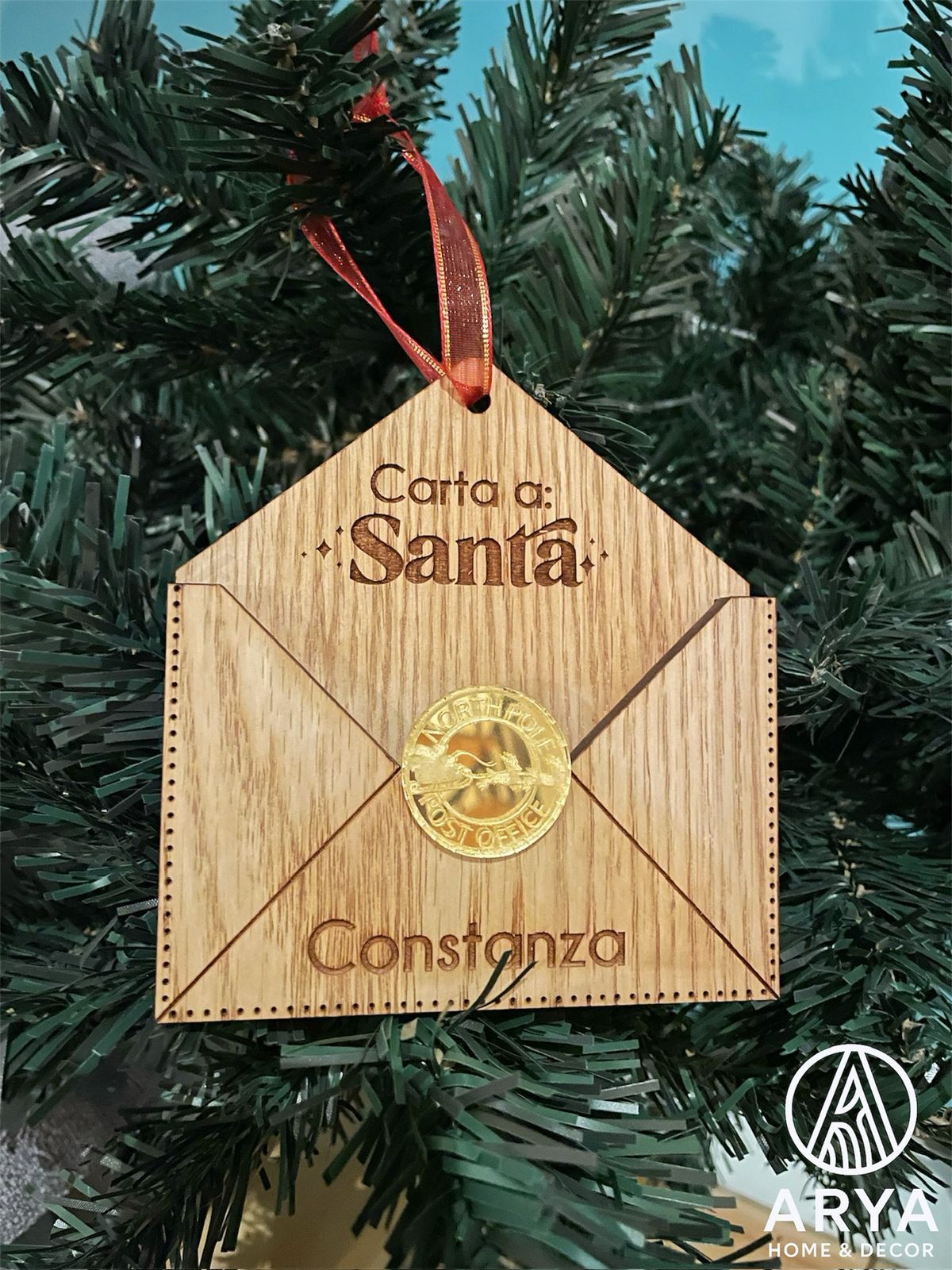 SOBRE PARA CARTA A SANTA PERSONALIZADO