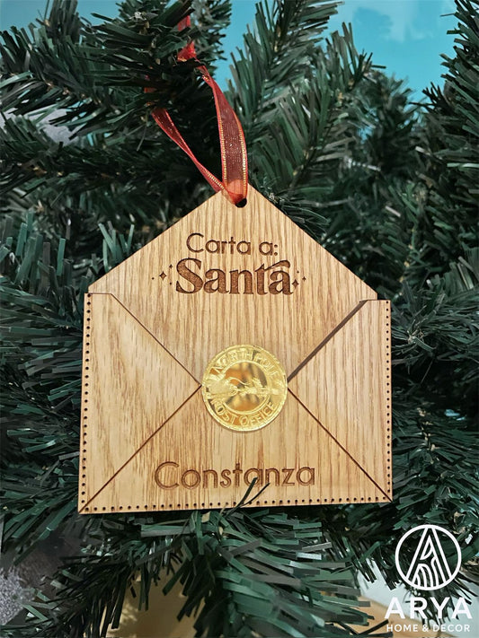 SOBRE PARA CARTA A SANTA PERSONALIZADO
