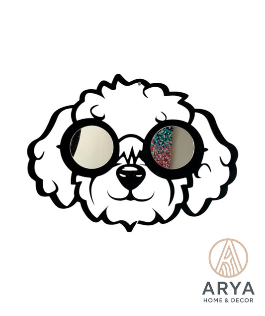 ESPEJO DECORATIVO FRENCH POODLE