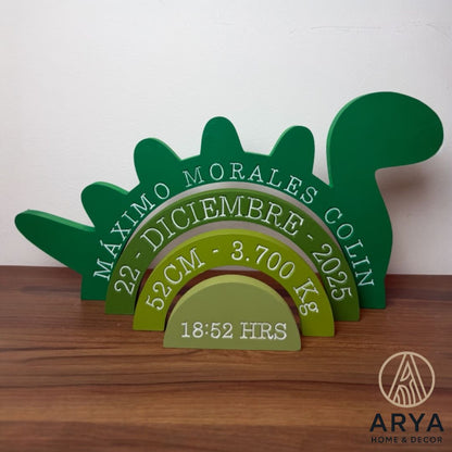 WELCOME TAG DINOSAURIO