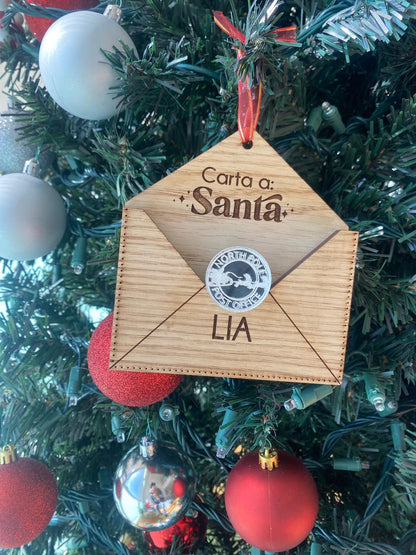 SOBRE PARA CARTA A SANTA PERSONALIZADO
