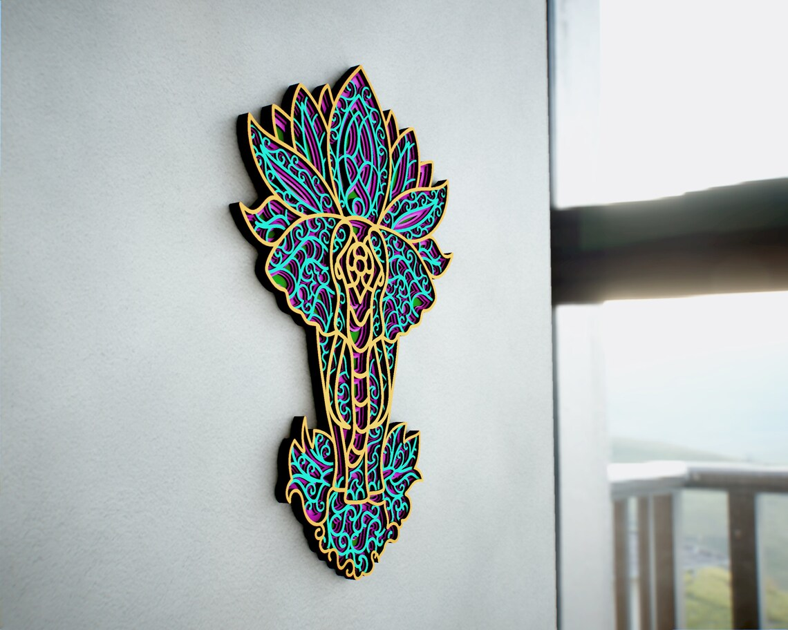ELEFANTE ZENTANGLE