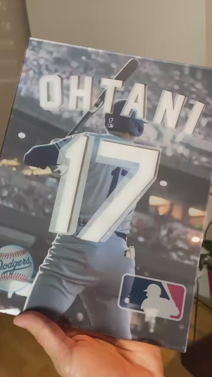 CUADRO DECORATIVO EN ACRÍLICO OHTANI (DODGERS)