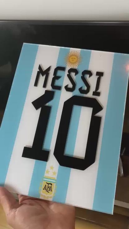 Cuadro decorativo Messi