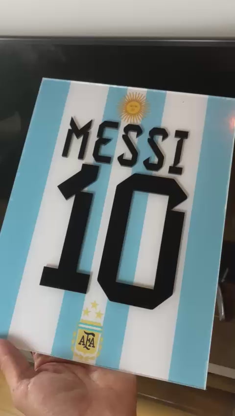 Cuadro decorativo Messi